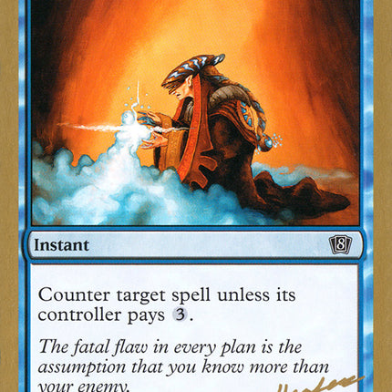 Mana Leak (Dave Humpherys) (SB) [World Championship Decks 2003]