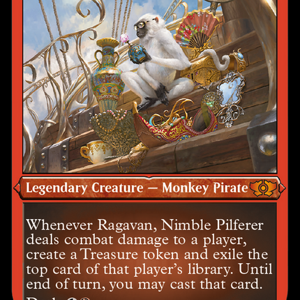 Ragavan, Nimble Pilferer (Foil Etched) [Multiverse Legends]