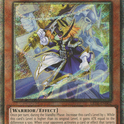 Silent Swordsman Zero [LEDE-EN002] Quarter Century Secret Rare