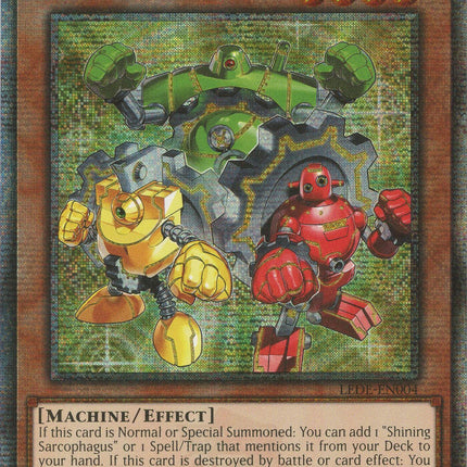 Gadget Trio [LEDE-EN004] Quarter Century Secret Rare