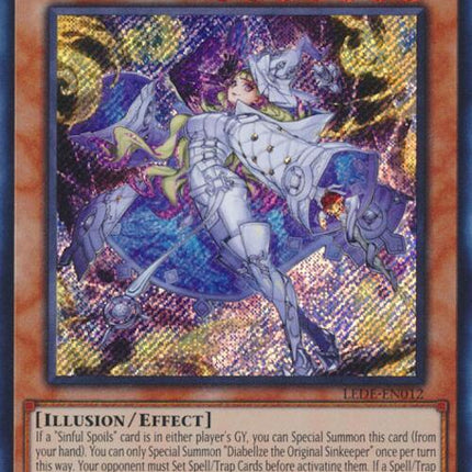 Diabellze the Original Sinkeeper [LEDE-EN012] Secret Rare