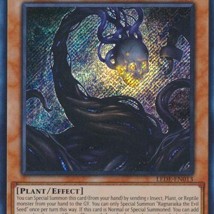 Ragnaraika the Evil Seed [LEDE-EN013] Secret Rare