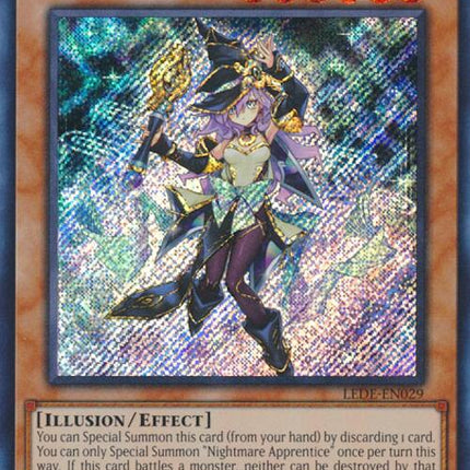 Nightmare Apprentice [LEDE-EN029] Secret Rare