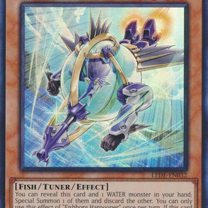 Fishborg Harpooner [LEDE-EN032] Super Rare