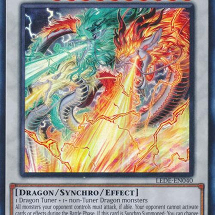 Sangenpai Transcendent Dragion [LEDE-EN040] Super Rare