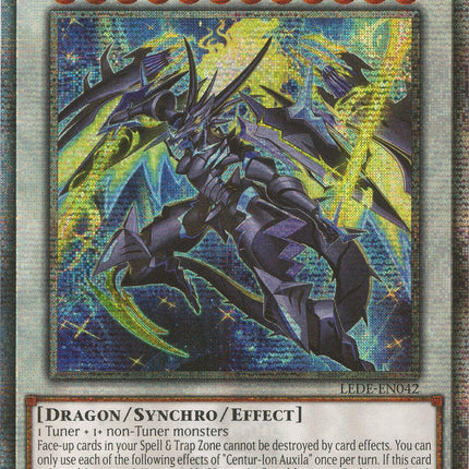 Centur-Ion Auxila (Quarter Century Secret Rare) [LEDE-EN042] Quarter Century Secret Rare