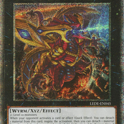 Varudras, the Final Bringer of the End Times (Quarter Century Secret Rare) [LEDE-EN045] Quarter Century Secret Rare