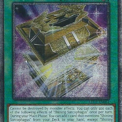 Shining Sarcophagus (Quarter Century Secret Rare) [LEDE-EN051] Quarter Century Secret Rare