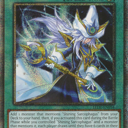 Future Silence (Quarter Century Secret Rare) [LEDE-EN054] Quarter Century Secret Rare