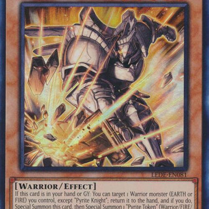 Pyrite Knight [LEDE-EN081] Super Rare