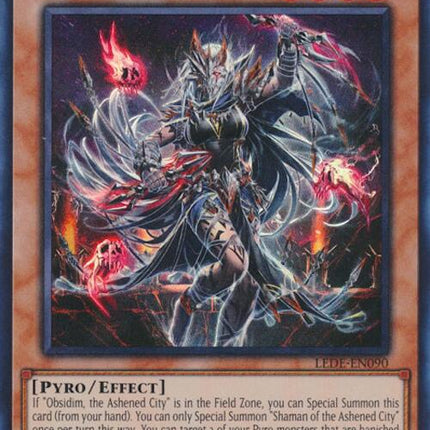 Shaman of the Ashened City [LEDE-EN090] Super Rare