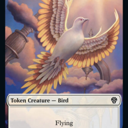 Bird (002) // Stangg Twin Double-Sided Token [Dominaria United Tokens]
