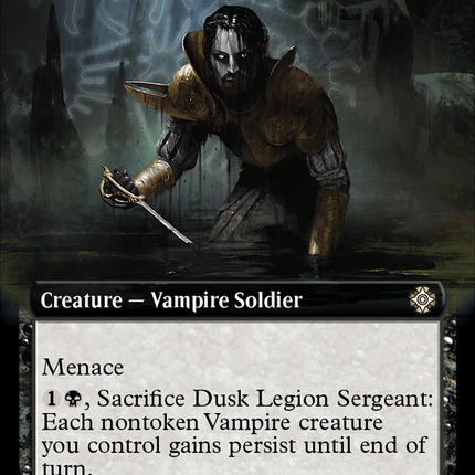 Dusk Legion Sergeant (Extended Art) [The Lost Caverns of Ixalan Commander]