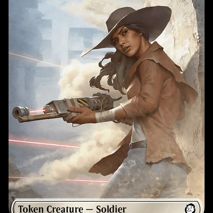 Junk // Soldier (0004) Double-Sided Token [Fallout Tokens]