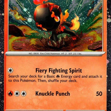 Charcadet (026/182) (Cosmos Holo) [Scarlet & Violet: Paradox Rift]