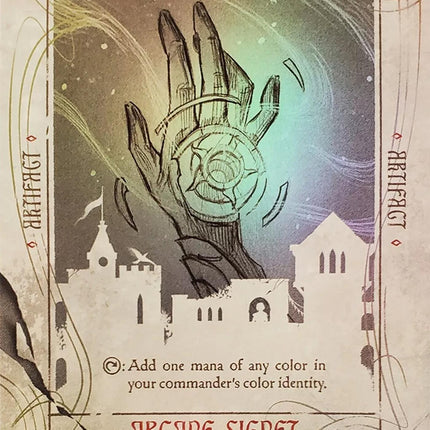 Arcane Signet (0820) (Rainbow Foil) [Secret Lair Drop Series]