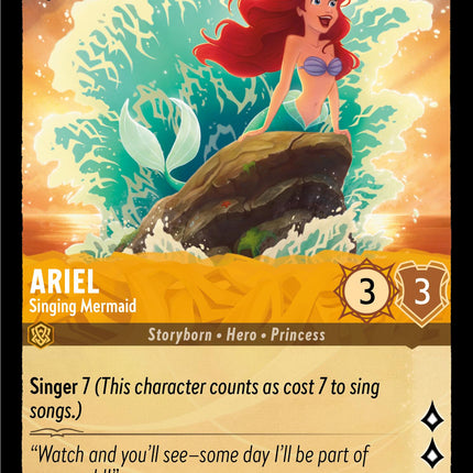 Ariel - Singing Mermaid (3/204) [Ursula's Return]