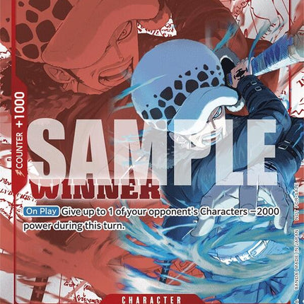 Trafalgar Law (Winner Pack Vol. 7) [One Piece Promotion Cards]
