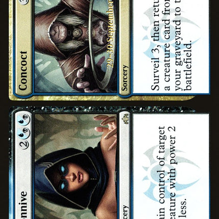 Connive // Concoct [Guilds of Ravnica Prerelease Promos]