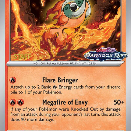 Chi-Yu (057) (Staff Prerelease Promo) [Scarlet & Violet: Black Star Promos]