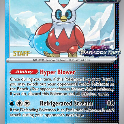 Iron Bundle (058) (Staff Prerelease Promo) [Scarlet & Violet: Black Star Promos]