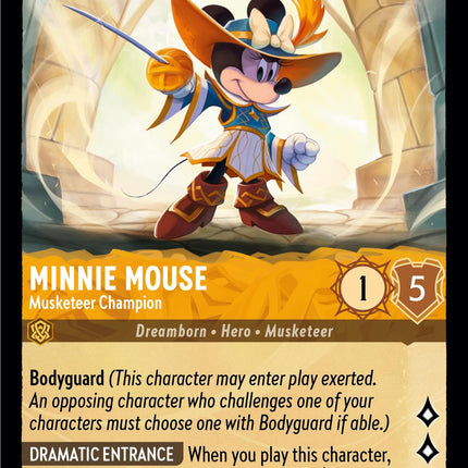 Minnie Mouse - Musketeer Champion (17/204) [Ursula's Return]