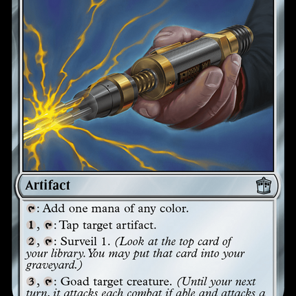 Laser Screwdriver (Surge Foil) [Doctor Who]