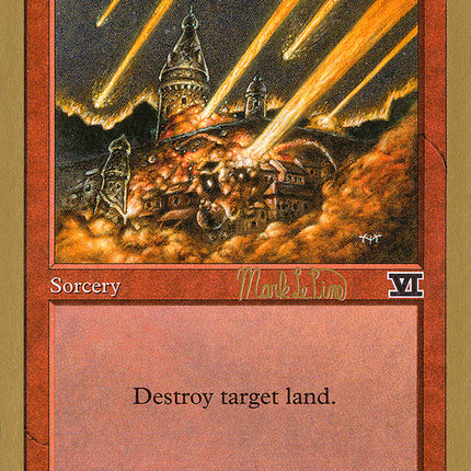 Stone Rain (Mark Le Pine) [World Championship Decks 1999]