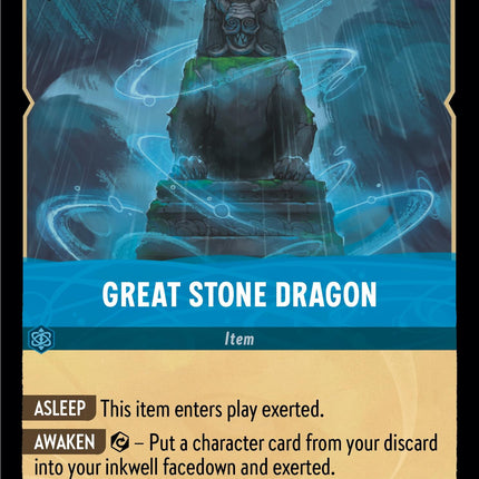 Great Stone Dragon (167/204) [Ursula's Return]