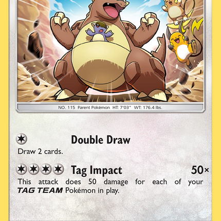 Kangaskhan (163/236) [Sun & Moon: Unified Minds]