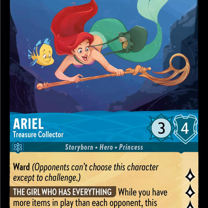 Ariel - Treasure Collector (139/204) [Ursula's Return]