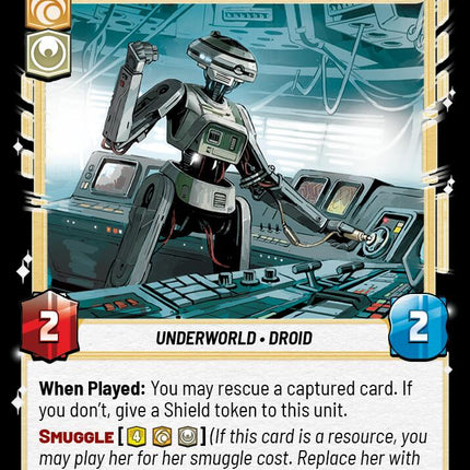 L3-37 - Droid Revolutionary (197/262) (197/262) [Shadows of the Galaxy]