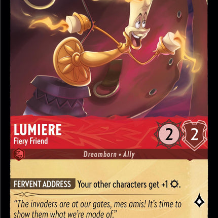 Lumiere - Fiery Friend (113/204) [Ursula's Return]