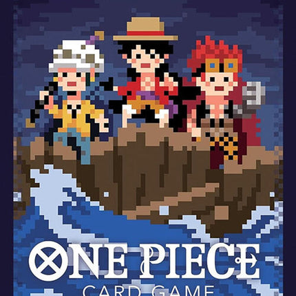 Bandai: 70ct Card Sleeves - The Three Captains (Assortment 6) (Pixel Art)