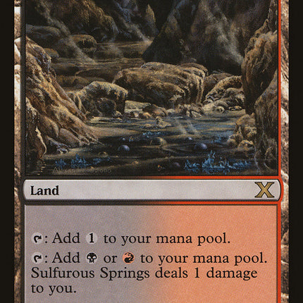 Sulfurous Springs [Tenth Edition]