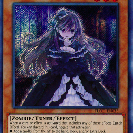 Ghost Belle & Haunted Mansion [FLOD-EN033] Secret Rare