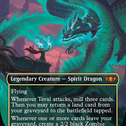 Teval, the Balanced Scale (Borderless) [Tarkir: Dragonstorm Commander]