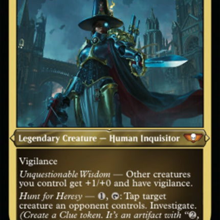 Inquisitor Greyfax (Display Commander) (Surge Foil) [Warhammer 40,000]