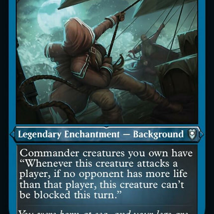 Sword Coast Sailor (Foil Etched) [Commander Legends: Battle for Baldur's Gate]