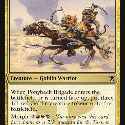 Ponyback Brigade [Khans of Tarkir]