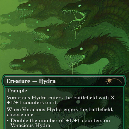 Voracious Hydra (Rainbow Foil) [Secret Lair Drop Series]