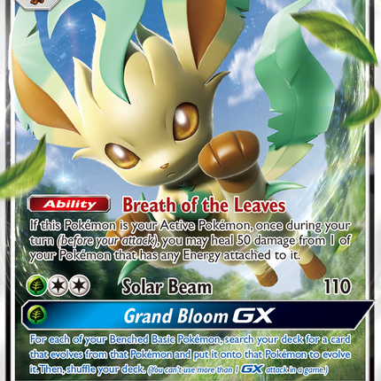 Leafeon GX (13/156) [Sun & Moon: Ultra Prism]