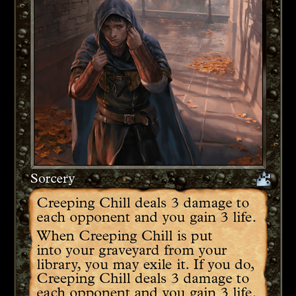 Creeping Chill (Retro Frame) [Ravnica Remastered]