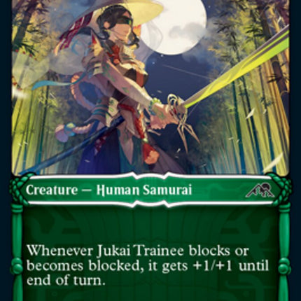 Jukai Trainee (Showcase Samurai) [Kamigawa: Neon Dynasty]