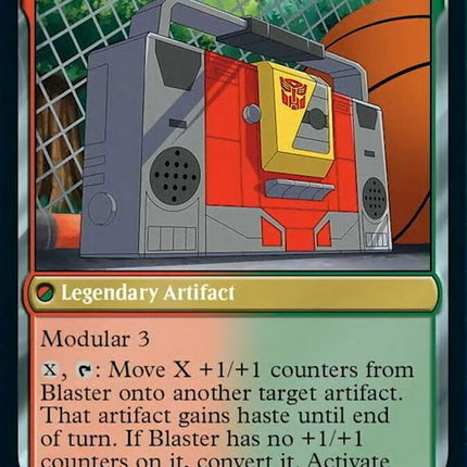 Blaster, Combat DJ // Blaster, Morale Booster [Transformers]