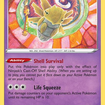 Shedinja (066/185) [Sword & Shield: Vivid Voltage]