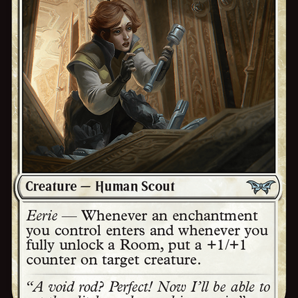 Optimistic Scavenger (0021) [Duskmourn: House of Horror]
