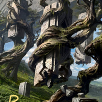 Forest 2 Art Card (Gold-Stamped Signature) [Zendikar Rising Art Series]