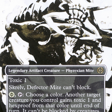 Skrelv, Defector Mite (Borderless Ichor) [Phyrexia: All Will Be One]