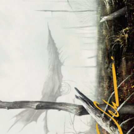 Swamp Art Card (Gold-Stamped Signature) [Dominaria United Art Series]